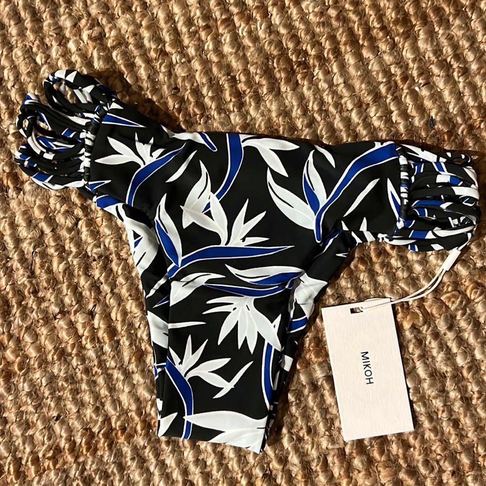 MIKOH Perth Crotched Bottom in Bird of Paradise NWT